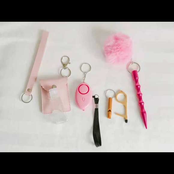 Personal security alarm set/ Self safety keychain - Picture 2 of 2